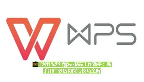 新手如何快速上手 WPS Office?