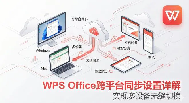 如何在 WPS 中实现多设备同步?